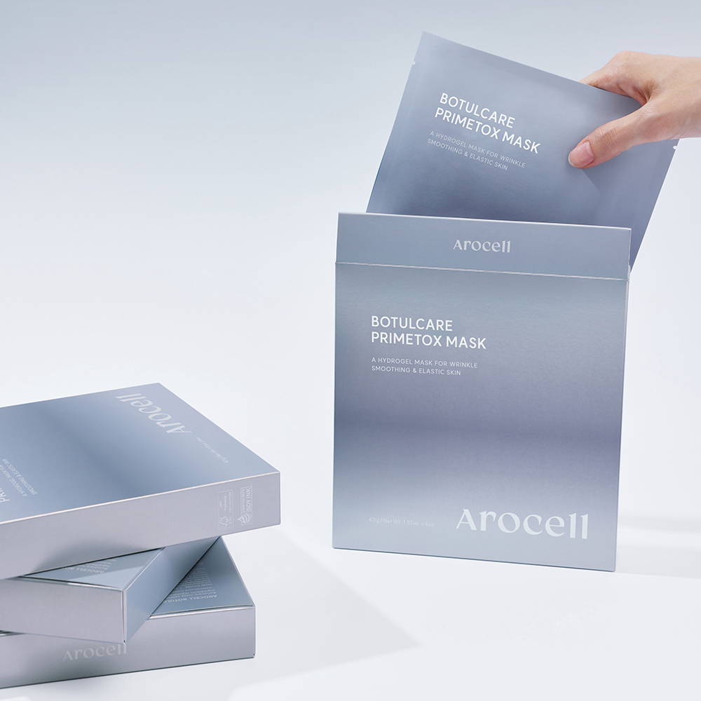 Arocell EX Botulinum Tightening Hydrogel Mask 4 Count